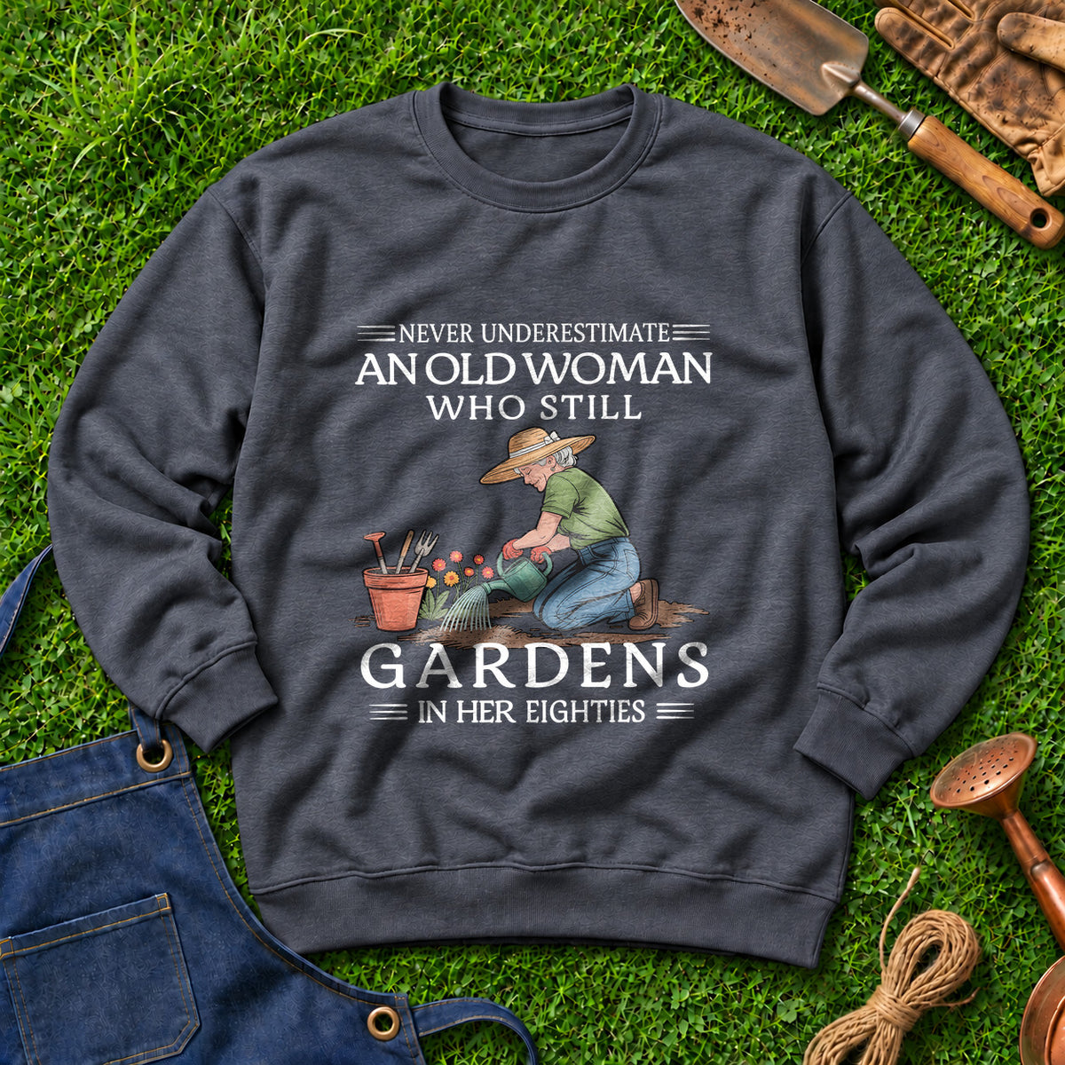Never Underestimate An Old Woman Who Still Gardens In Her Eighties 01