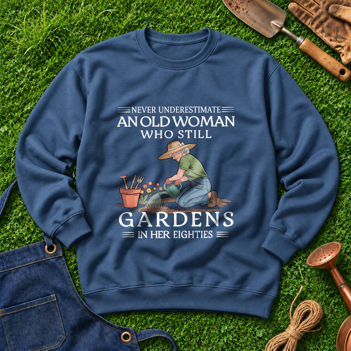 Never Underestimate An Old Woman Who Still Gardens In Her Eighties 01