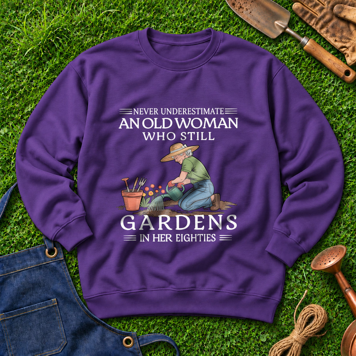 Never Underestimate An Old Woman Who Still Gardens In Her Eighties 01