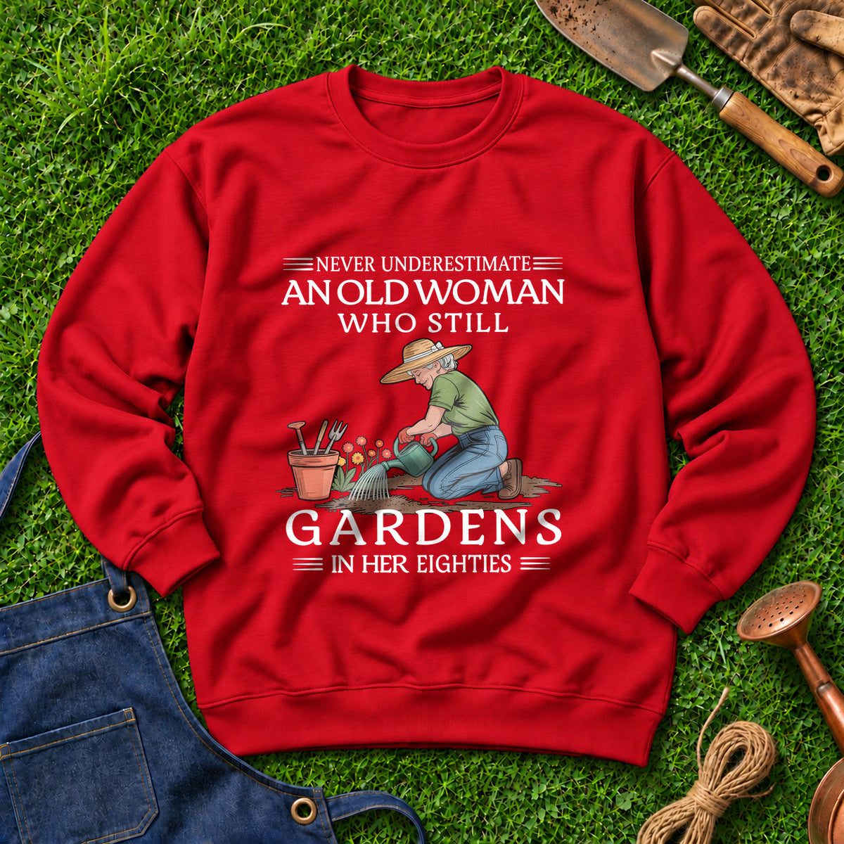 Never Underestimate An Old Woman Who Still Gardens In Her Eighties 01