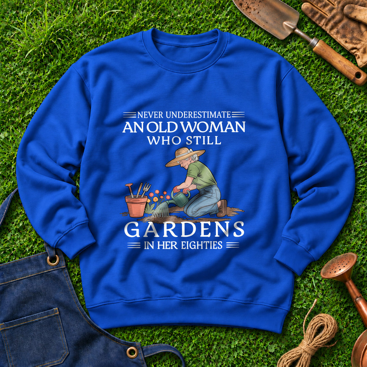 Never Underestimate An Old Woman Who Still Gardens In Her Eighties 01