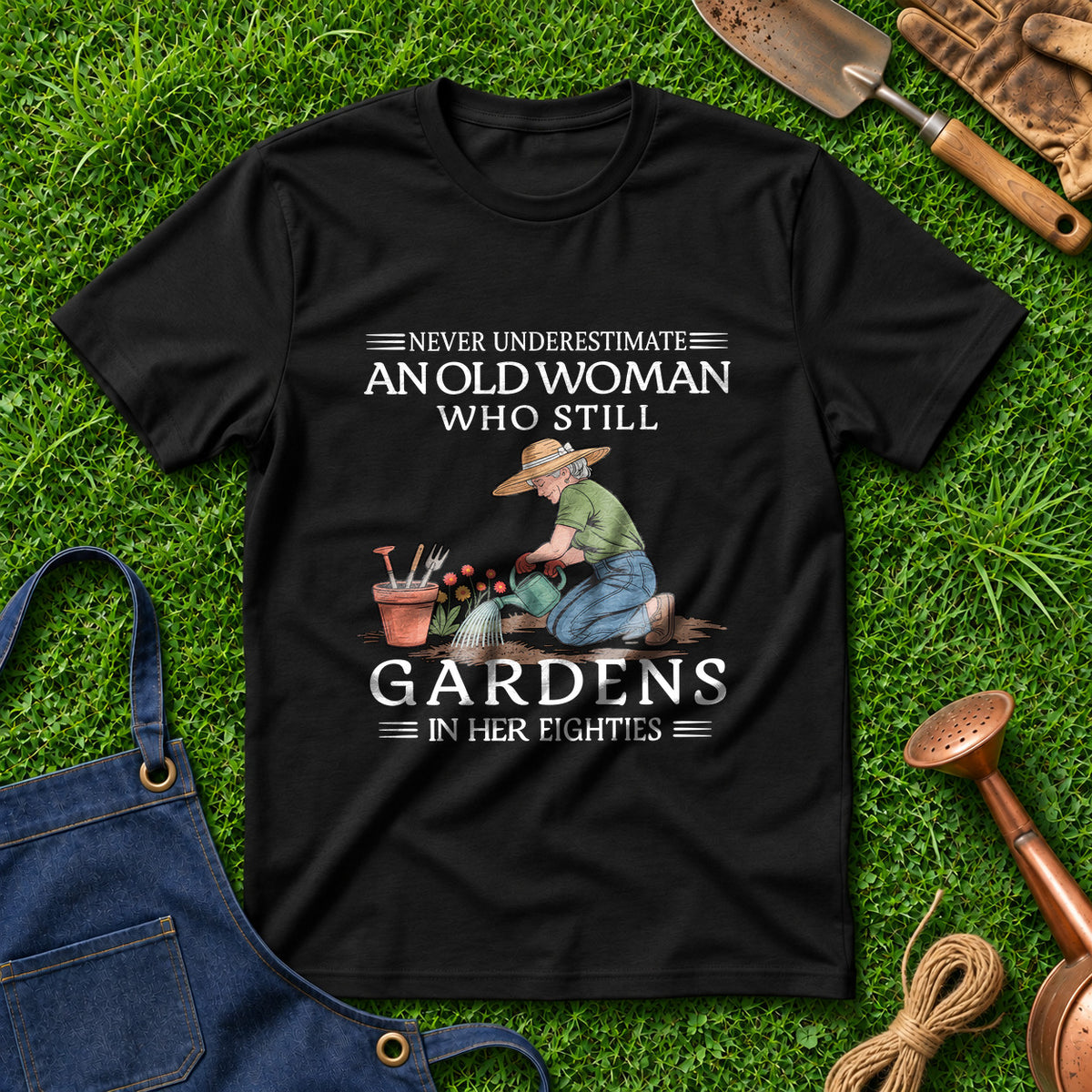 Never Underestimate An Old Woman Who Still Gardens In Her Eighties 01