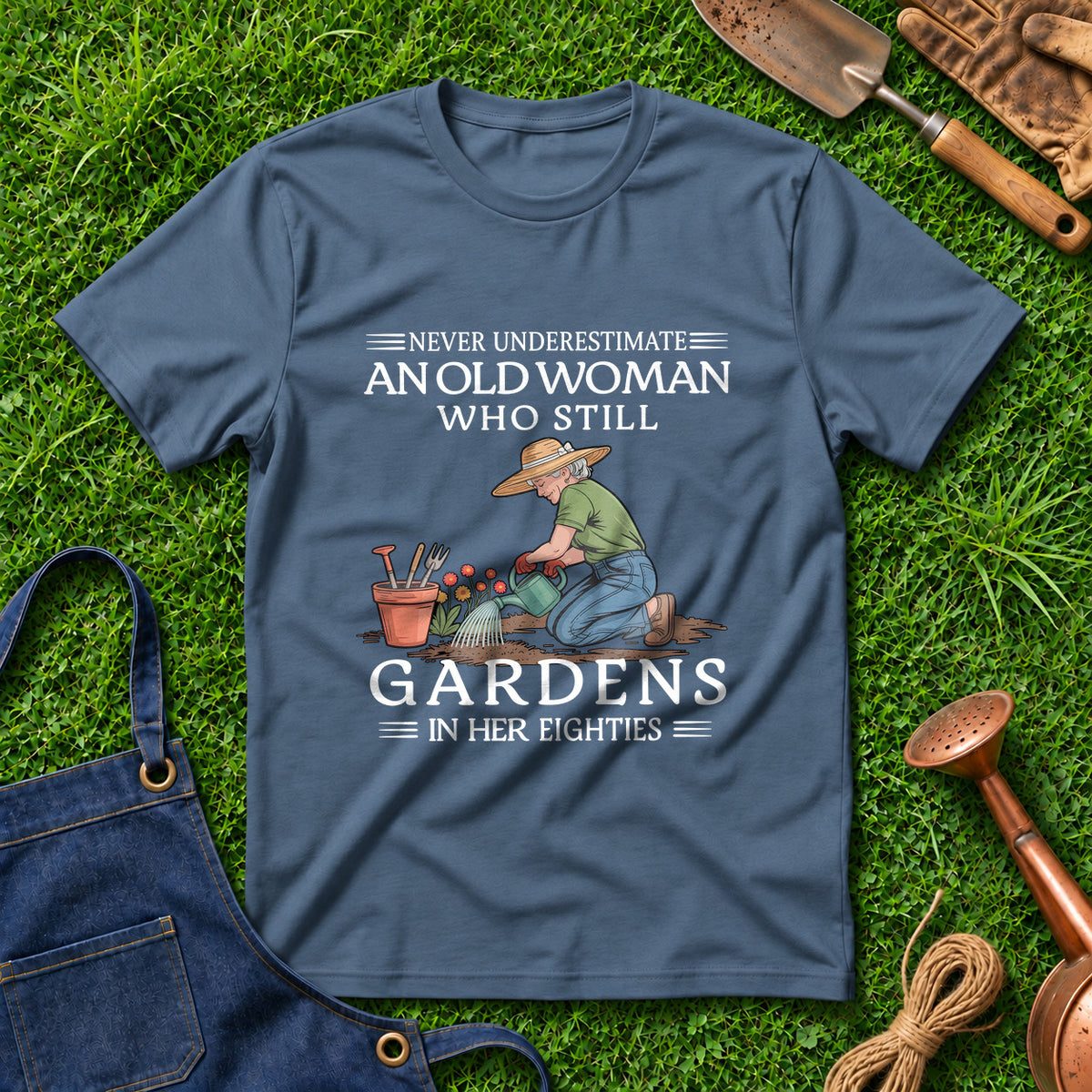 Never Underestimate An Old Woman Who Still Gardens In Her Eighties 01