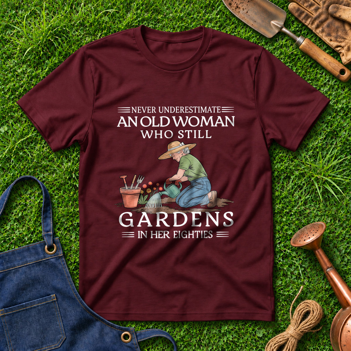 Never Underestimate An Old Woman Who Still Gardens In Her Eighties 01