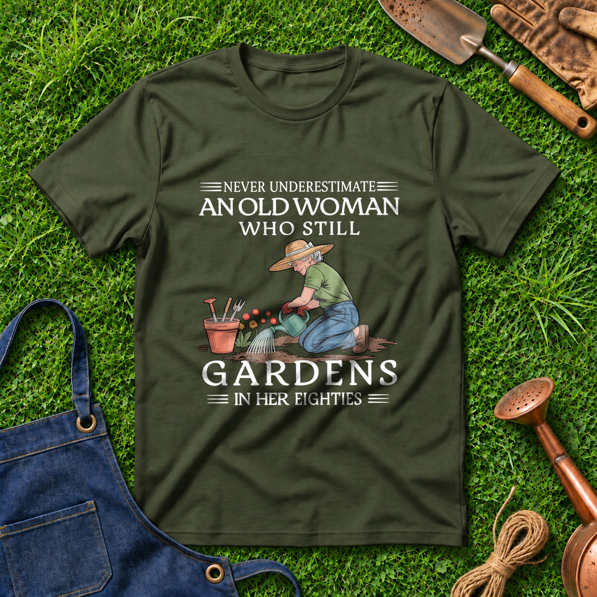 Never Underestimate An Old Woman Who Still Gardens In Her Eighties 01