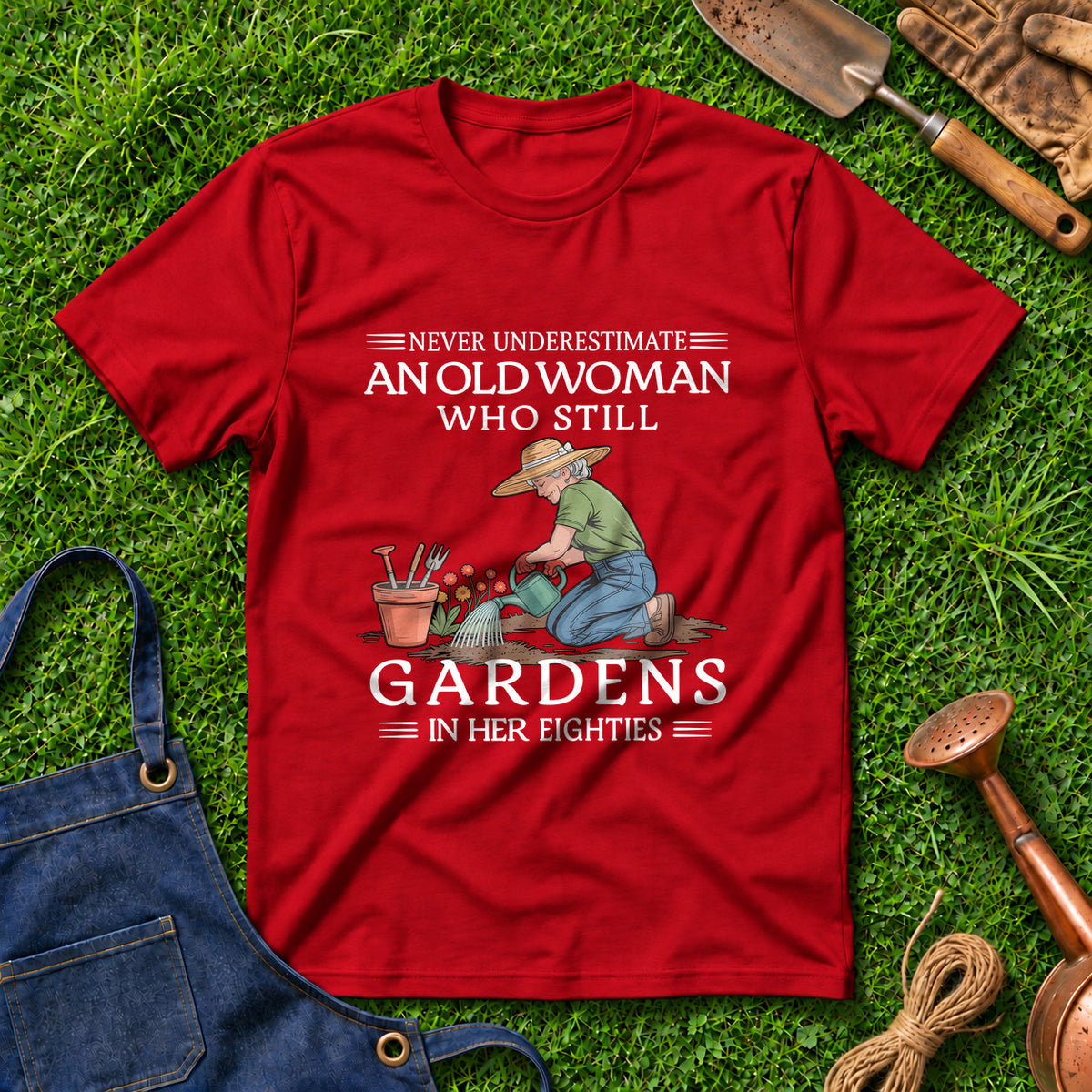 Never Underestimate An Old Woman Who Still Gardens In Her Eighties 01