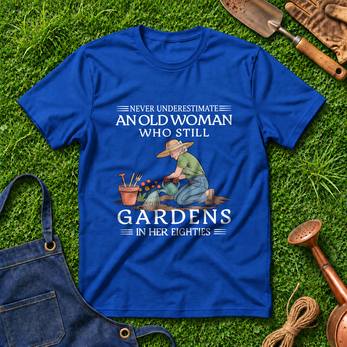 Never Underestimate An Old Woman Who Still Gardens In Her Eighties 01